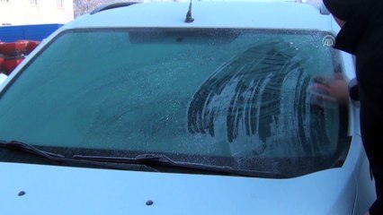 Doğu Anadolu'da sıcaklıklar sıfırın altında - AĞRI