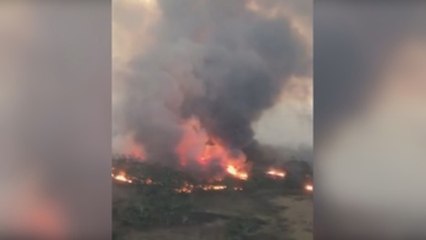 Dos muertos, cinco desaparecidos y miles atrapados por incendios en Australia