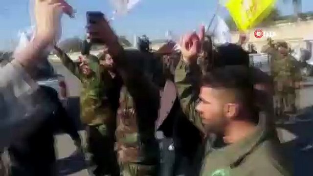 - Haşdi Şabi yanıları, ABD’nin Bağdat Büyükelçilik binasına girmeye çalışıyor