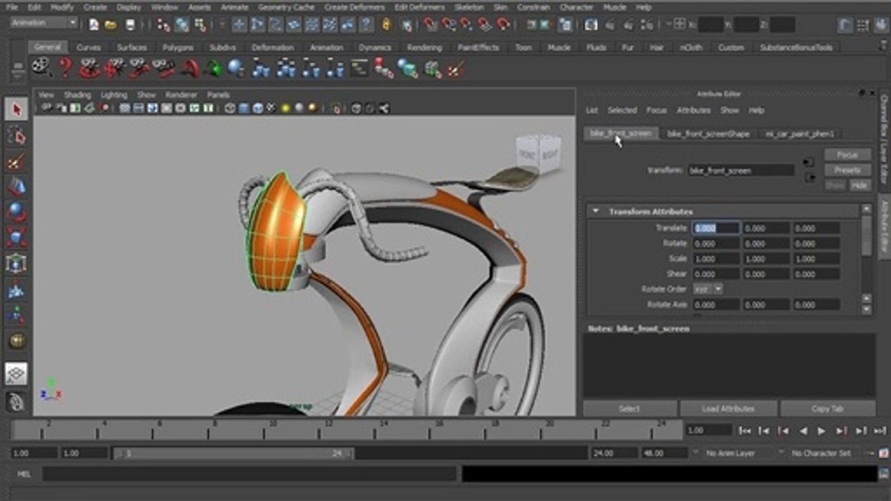 Autodesk Maya Dersleri Eğitimi Bölüm-9