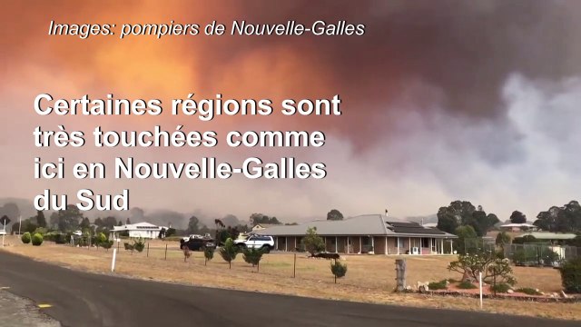 Incendies en Australie: les pompiers s'attendent à un regain des feux
