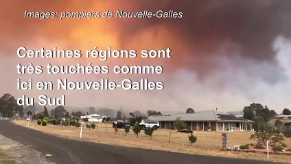 Incendies en Australie: les pompiers s'attendent à un regain des feux