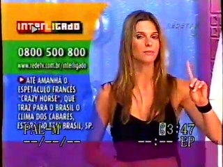 Fernanda Lima apresenta o ''Interligado'' na Rede TV!