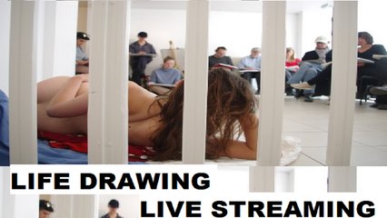 UK channel to live stream zoomed nude models for life drawing artists