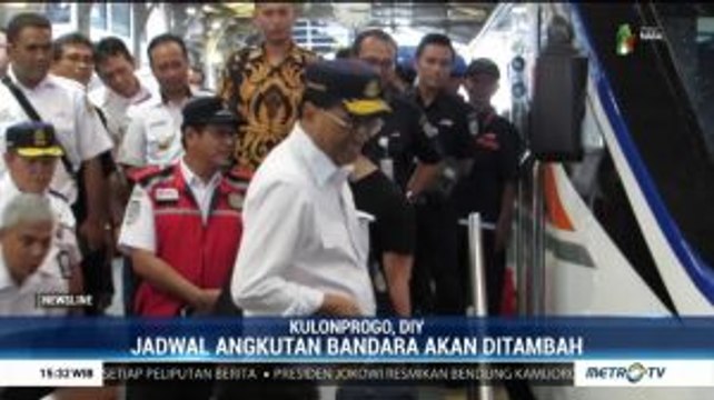 Menhub Pastikan Bandara Internaisonal Yogyakarta Beroperasi Maret 2020