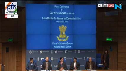 FM briefs about the plan to make India a 5 trillion economy