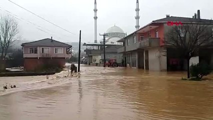 Sakarya'nın karasu ve kocaali ilçelerinde sel