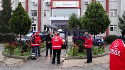 Sınırda görev yapacak sağlık çalışanları dualarla uğurlandı