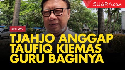 Kerap Dapat Petuah, Tjahjo Anggap Taufiq Kiemas Orangtua sekaligus Guru
