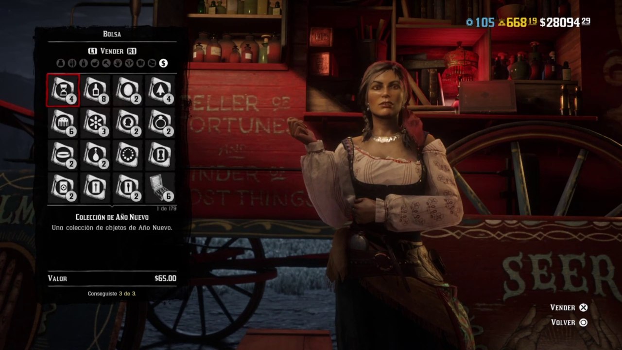 Red Dead Redemption 2 Online Localización de Objetos Colección De Año Nuevo (Nuevas Ubicaciones de la colección)