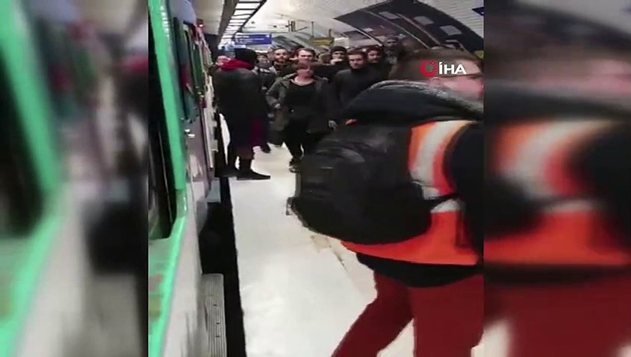 - Fransa'da grev yapmayan metro sürücüsü kadını linç ettiler