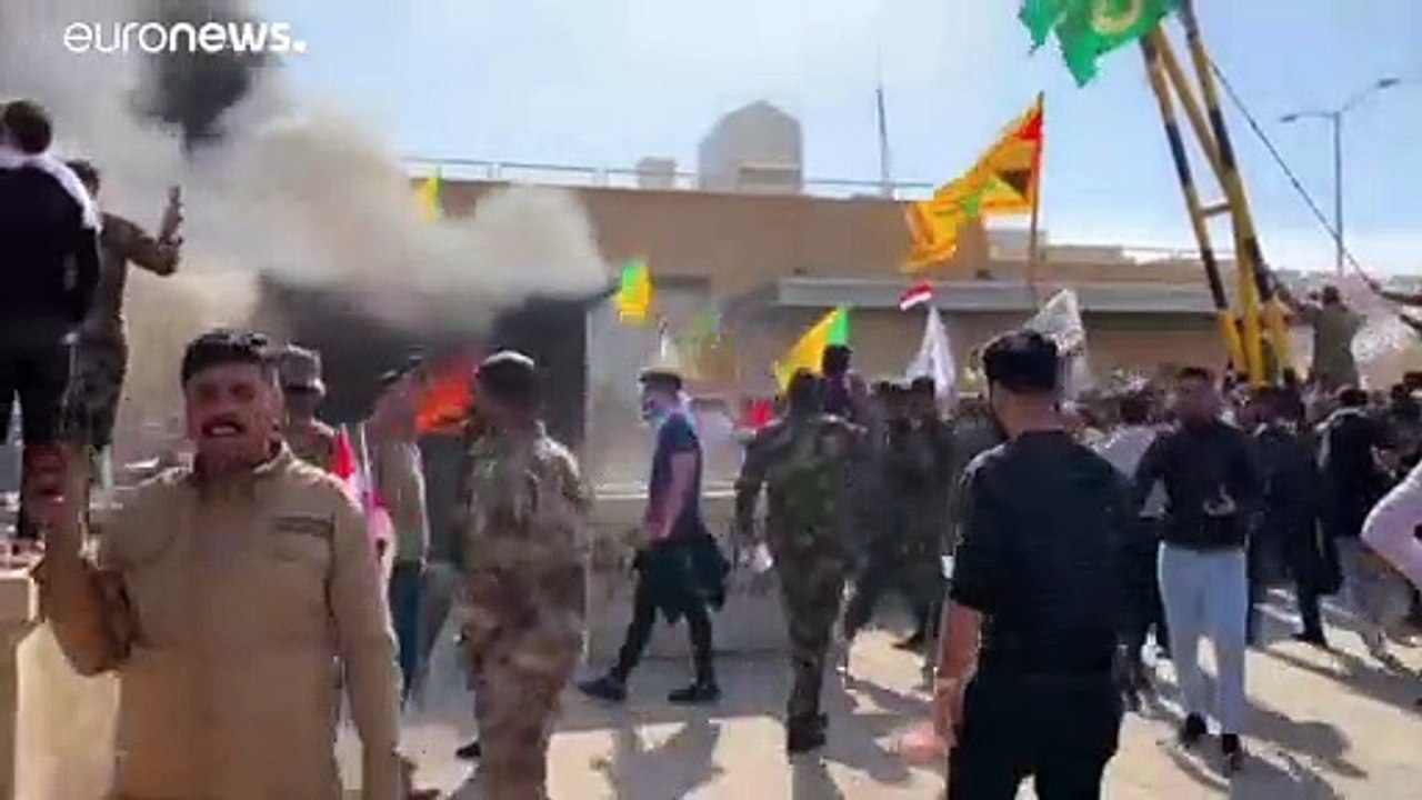 Demonstranten attackieren US-Botschaft im Irak