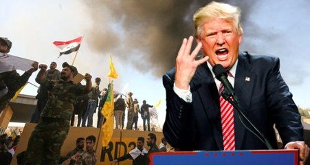 Son dakika: Trump, Irak'taki Amerikan Büyükelçiliği'ne yönelik saldırıyı İran'ın organize ettiğini savundu