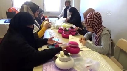 Kadınlar, devlet çatısı altında meslek öğreniyor - MUŞ