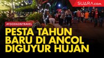 Ancol Sempat Diguyur Hujan, Pesta Rakyat Tahun Baru 2020 Lanjut Terus