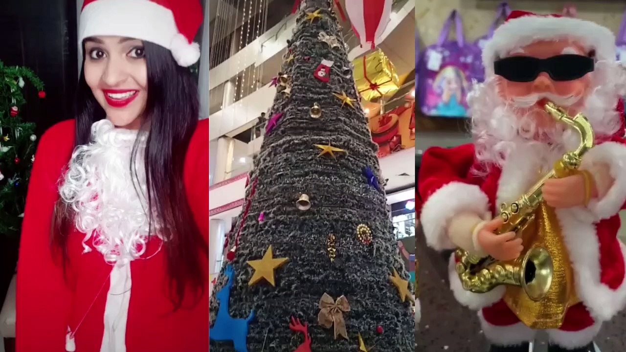 Santa Claus Jingle Belwa Bajela Bell Tiktok Musically Video Merry