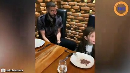 Karim Benzema s’offre à son tour un steak à l’or