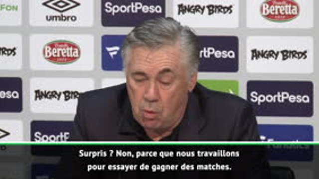 21e j. - Ancelotti surpris par l'état d'esprit de l'équipe