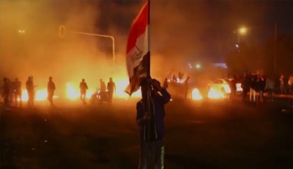 « Mort à l’Amérique » : l'ambassade américaine à Bagdad sous le feu des manifestants