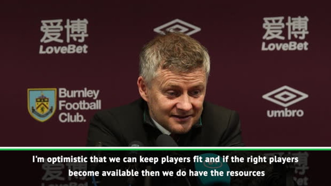 I'm always optimistic - Solskjaer on January signings