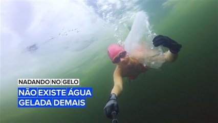 Esportes Extremos: Nadando no gelo