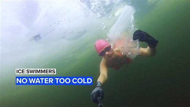Move aside Phelps: These extreme ice swimmers have work to do!