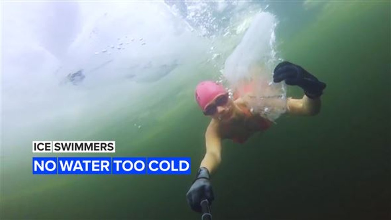 Move aside Phelps: These extreme ice swimmers have work to do!