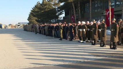 Şehit Rahmi Kaya'nın naaşı Erzurum'a getirildi
