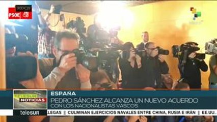 España: Pedro Sánchez alcanza nuevo acuerdo para su investidura