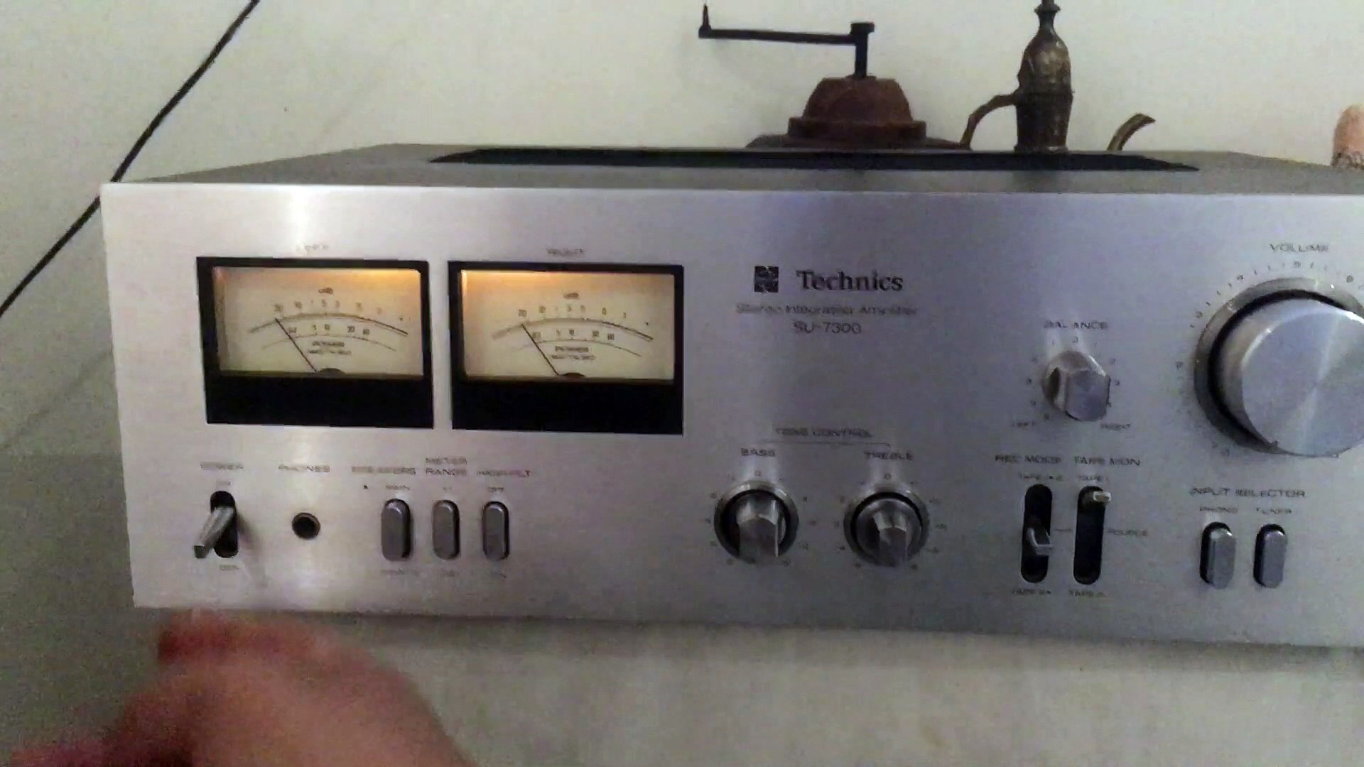 Technics SU-7300 integrated amplifier - video Dailymotion