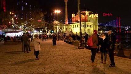 Yılbaşı kutlamaları öncesi ortaköy'de yoğun güvenlik önlemleri