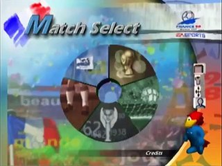 World Cup 98 N64 Credits featuring The World Cup 98 Alternate Title Song