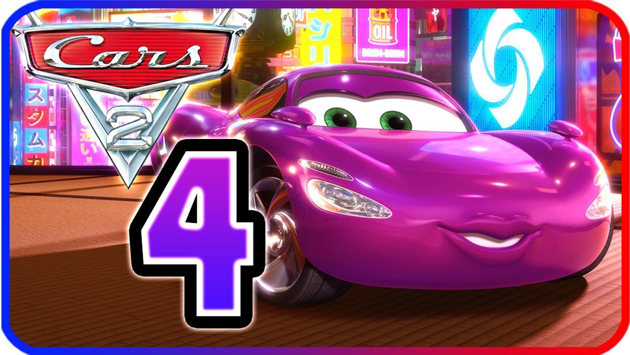 Disney Cars 2 Walkthrough Gameplay Part 4 (PS3, X360, Wii, PC)
