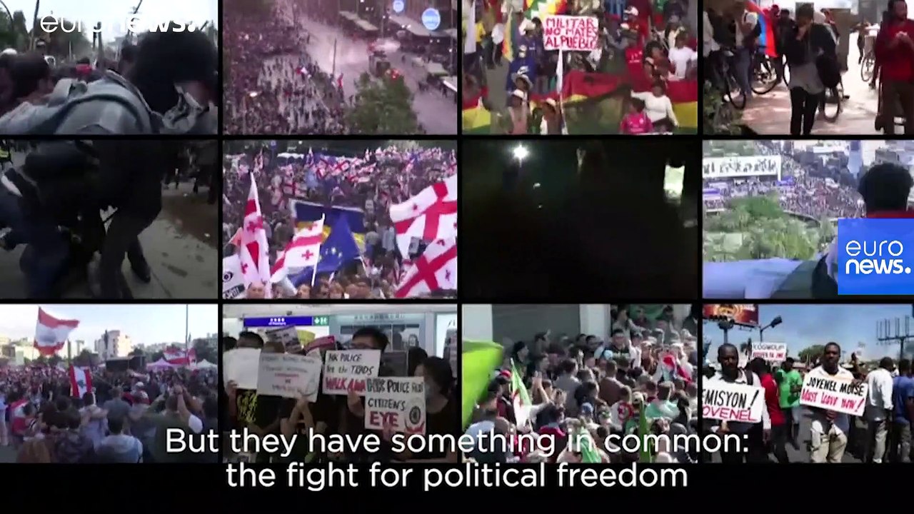 Review 2019: Protests break out across the globe