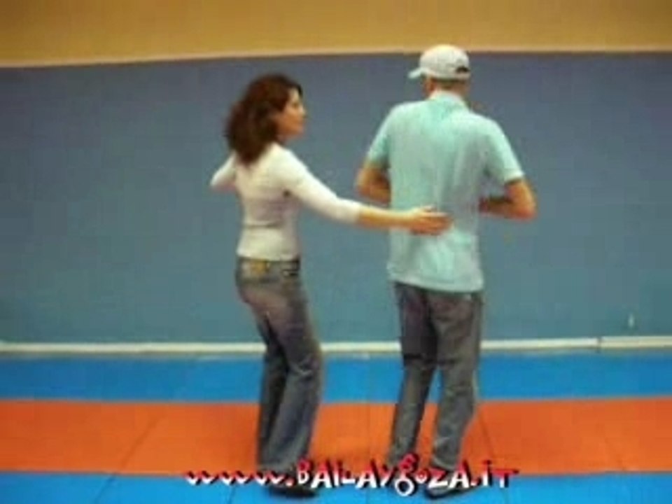 Bachata base - VUELTA DAM.+VUELTA CAV. (visuale A)