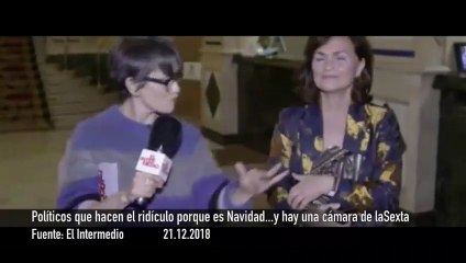 Tải video: Iglesias, Dolors, los ministros socialistas...todos hacen el ridículo porque es Navidad y hay una cámara de laSexta