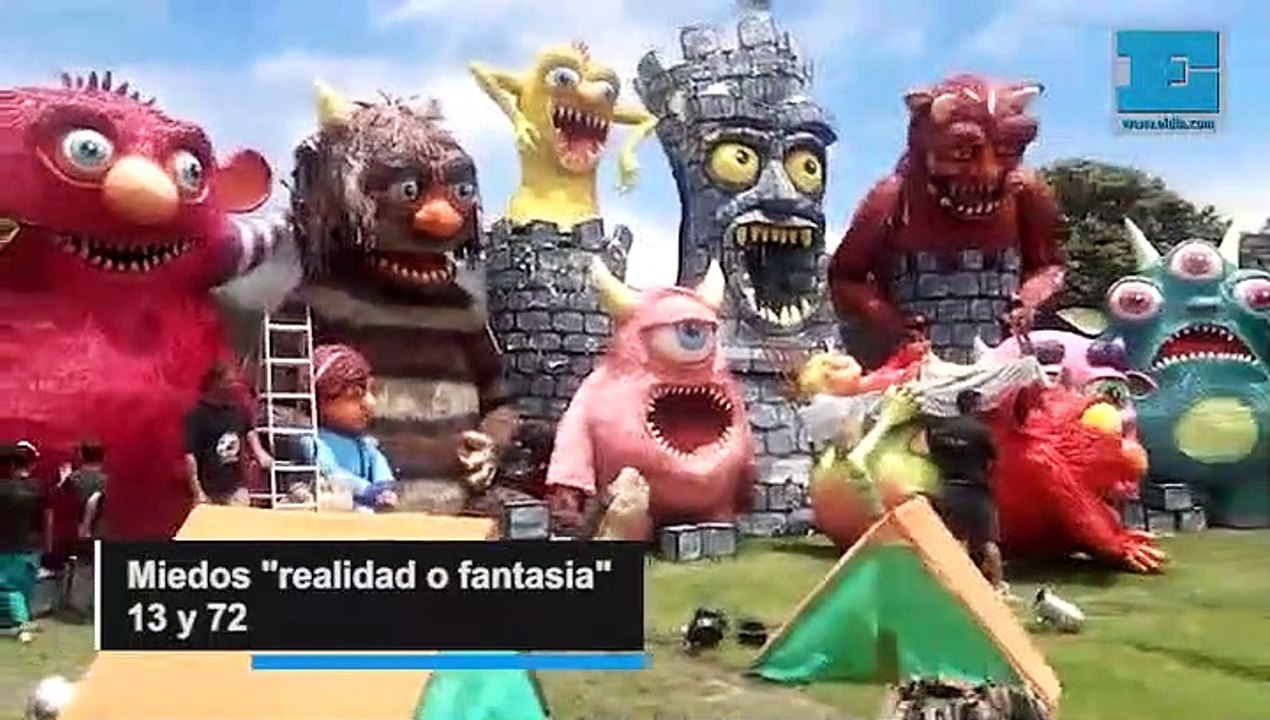 Los muñecos de La Plata, listos para despedir el año y recibir al 2020