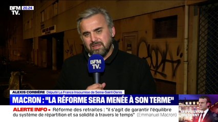 Vœux d'Emmanuel Macron: le député LFI Alexis Corbière estime que "le Président ne veut pas voir la colère dans le pays"