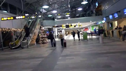 BDMV-206 Aruna & Hari Sharma at Arrival Hall Tromsoe Airport Norway Dec 15, 2019