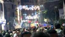 İstanbul'da yılbaşı kutlamaları - Taksim Meydanı
