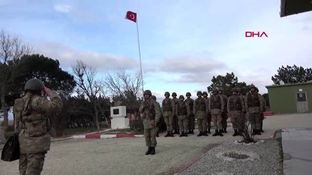 Edirne 'hudut kartalları' yeni yıla görev başında girdi