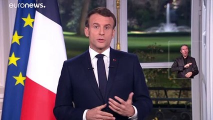 Macron defende reforma das pensões na mensagem de Ano Novo