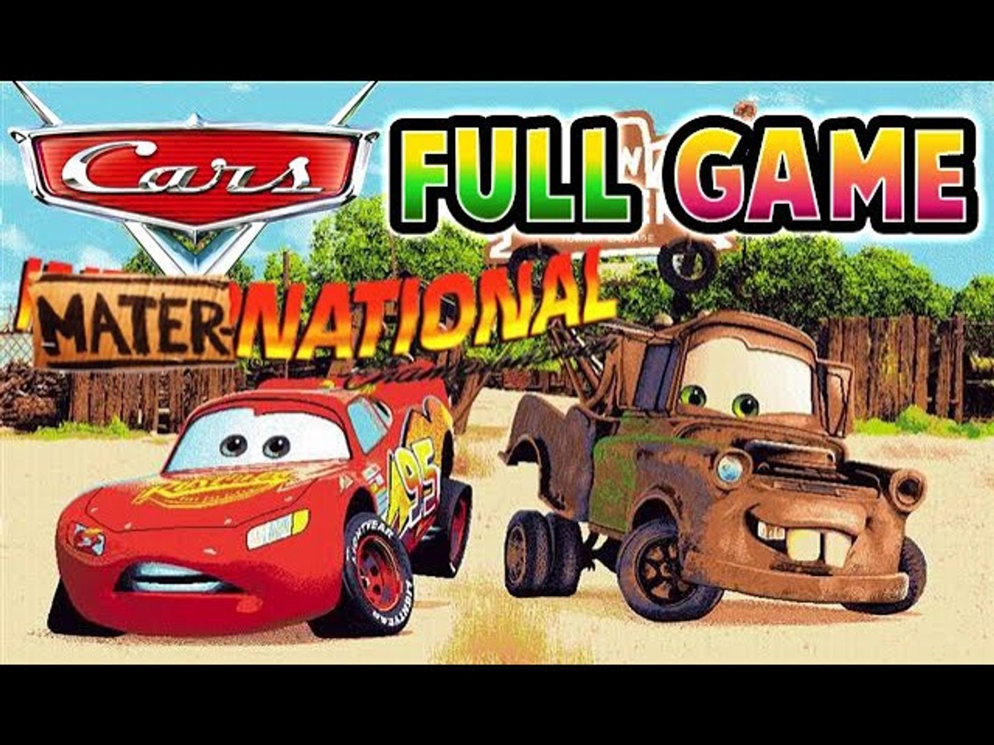 Cars Mater-National Championship FULL GAME Movie Longplay (PS3, X360, Wii,  PS2) - video Dailymotion