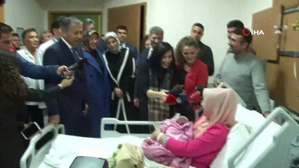 Vali Yerlikaya, Sultangazi’de 2019’un son bebeğini ve yeni yılın ilk bebeğini ziyaret etti