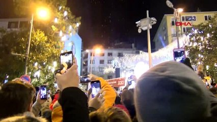 Nişantaşı'nda yeni yıla böyle girdiler