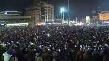 İstanbul'da yılbaşı kutlamaları - Taksim Meydanı (2) - İSTANBUL