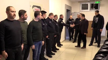 Bilecik'te protokol üyeleri, yeni yıla görev başında giren kamu görevlilerini ziyaret etti