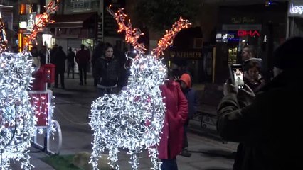 Edirne'de yeni yıl coşkuyla kutlandı