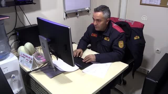 Polis ve itfaiye ekipleri yeni yıla görev başında girdi