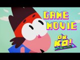 OK K.O.! Let's Play Heroes ALL CUTSCENES Full Game Movie (PS4, XONE) [Cartoon Network]